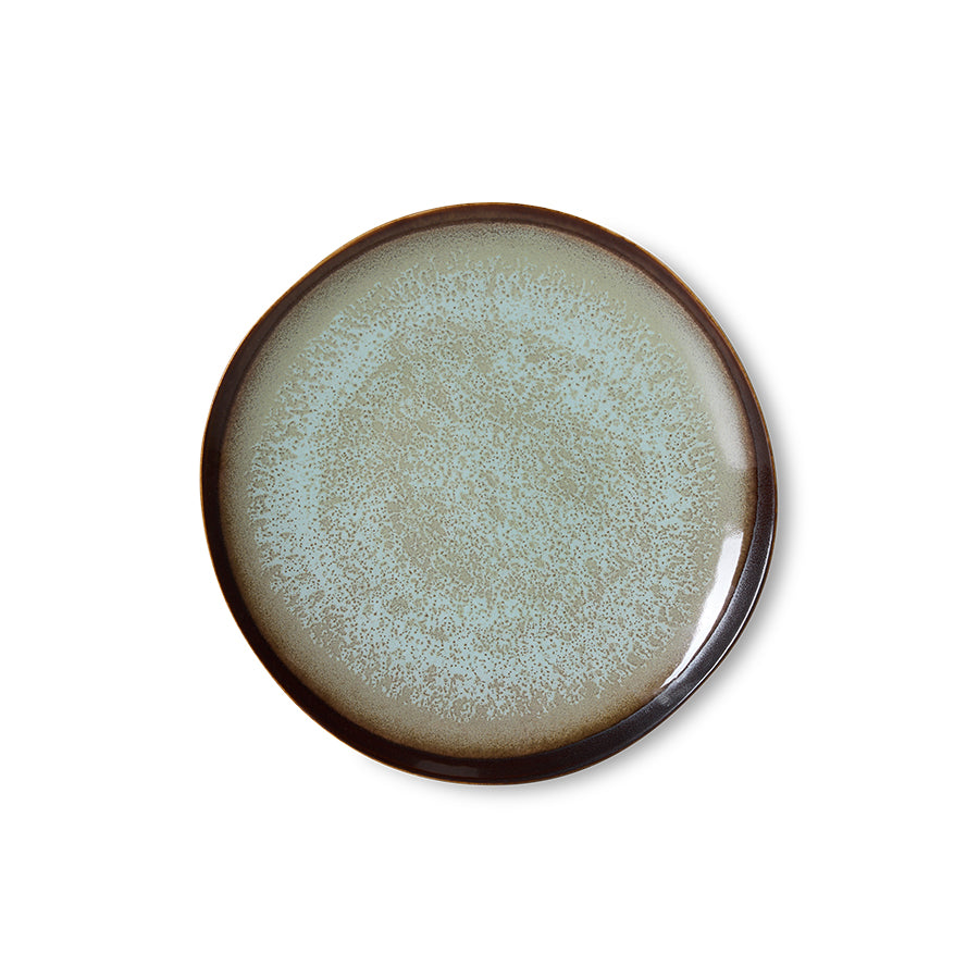Single HKLIVING Contrast side plate from above