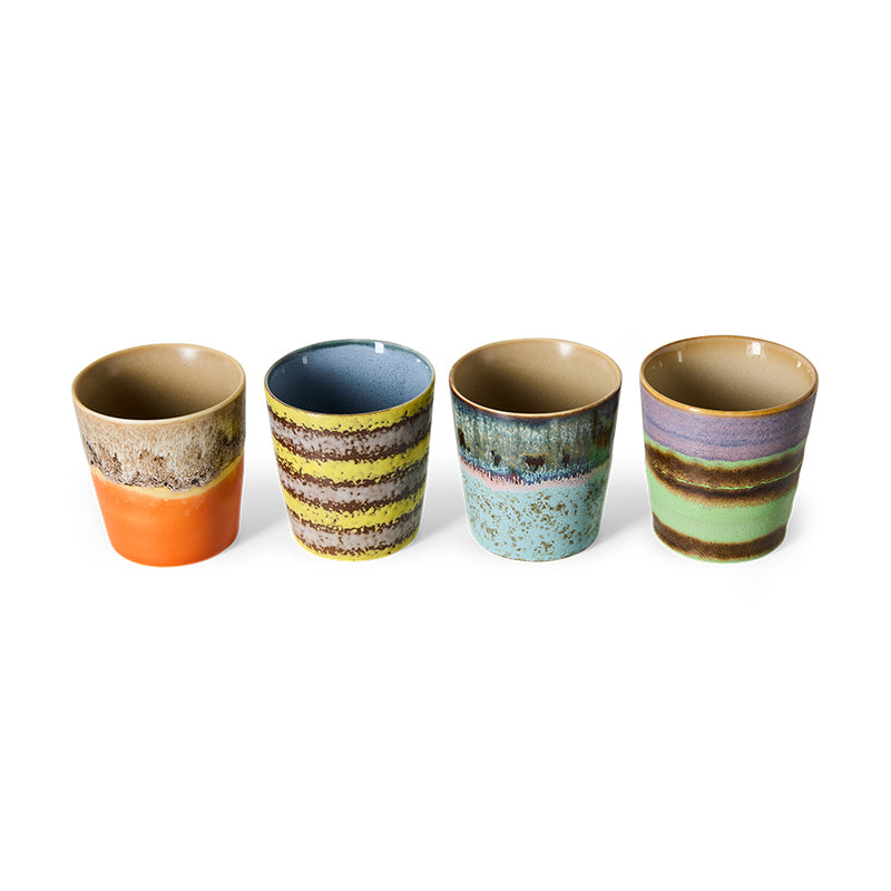 70s Ceramics Coffee Mugs in Funky by HKLIVING, alternate angle