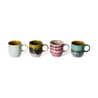 70s Ceramics Café Mugs in Calming by HKLIVING, alternate view