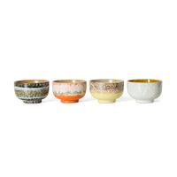 70s Ceramics Noodle Bowls in Sunset by HKLIVING, alternate angle