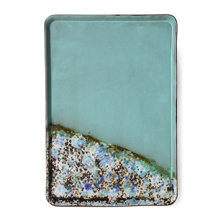 70s Ceramics Large Tray in Agave by HKLIVING – North Home