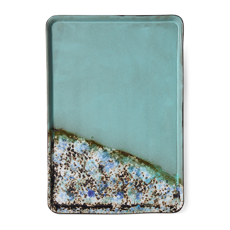 70s Ceramics Large Tray in Agave by HKLIVING – North Home