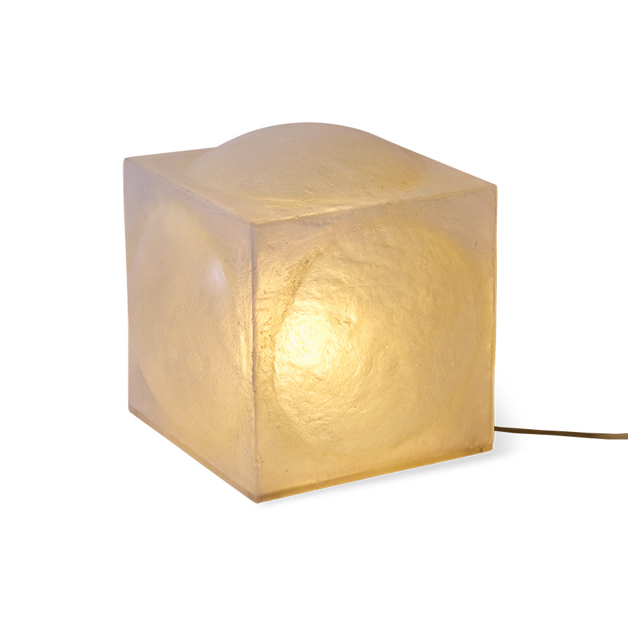 Glassfibre floor lamp, additional lifestyle shot