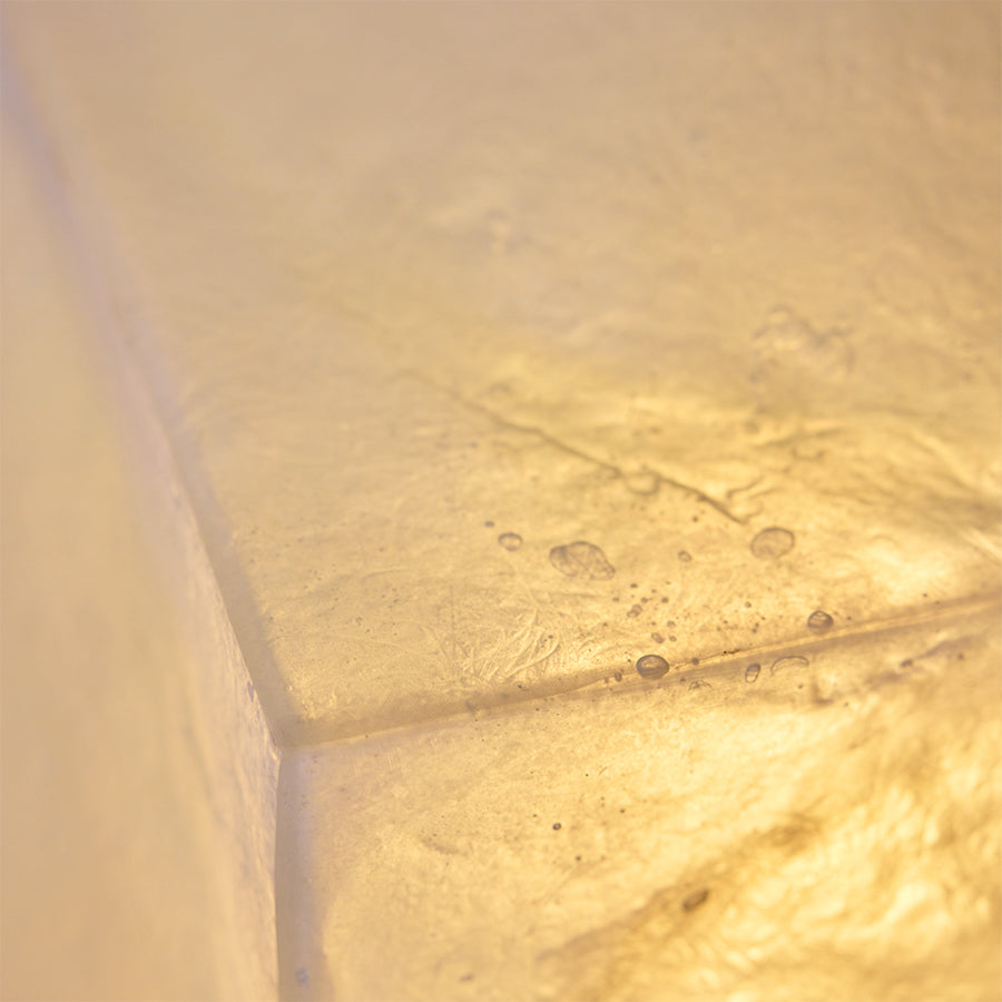 Glassfibre floor lamp, additional lifestyle shot