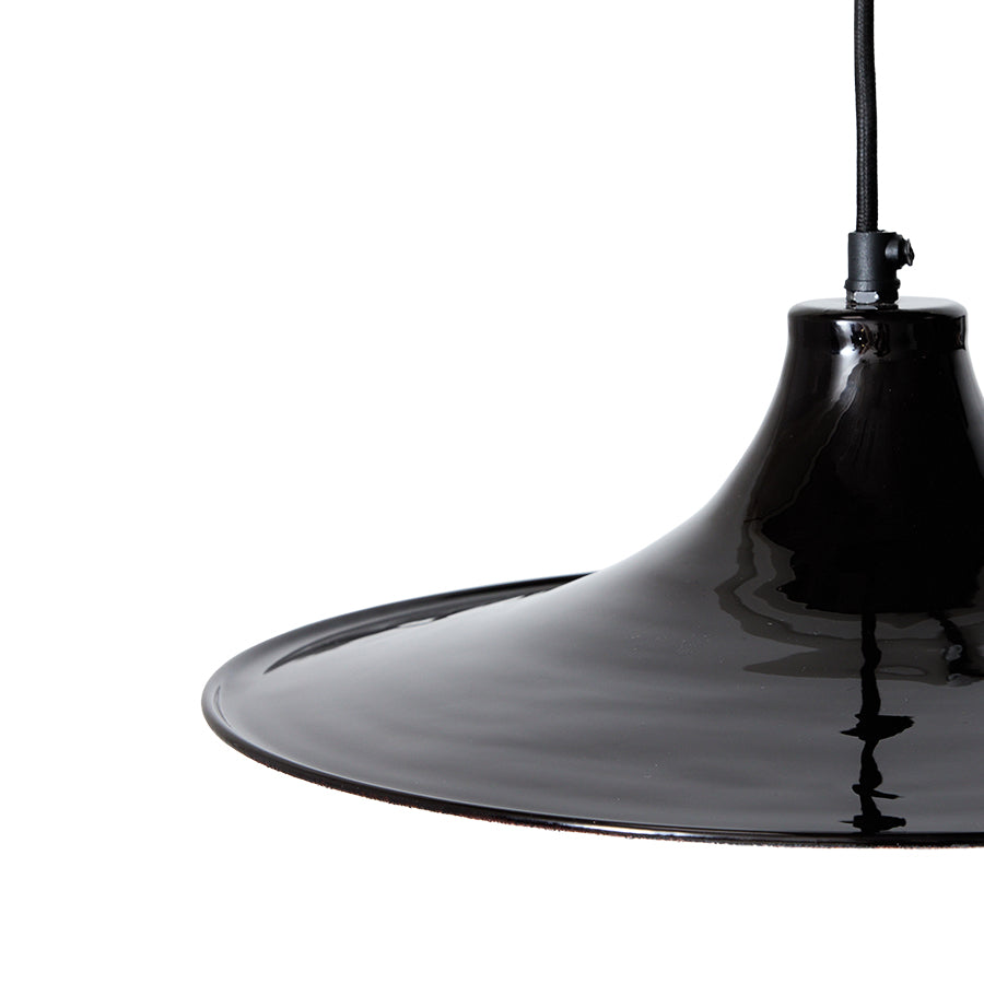 Pavilion Pendant Lamp in Black by HKLIVING, Medium, alternate lifestyle shot