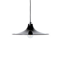 Pavilion Pendant Lamp in Black by HKLIVING, Medium, on a plain background