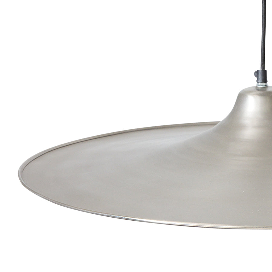 Pavilion Pendant Lamp in Silver by HKLIVING, Large, alternate lifestyle shot