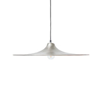 Pavilion Pendant Lamp in Silver by HKLIVING, Large, on a plain background