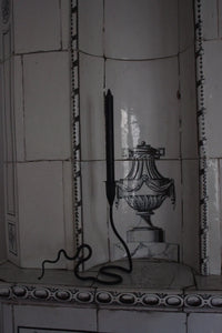 Black Iron Candlesticks