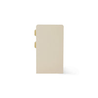 Detail shot of the Space Nightstand in Sage-Cream by HKLIVING
