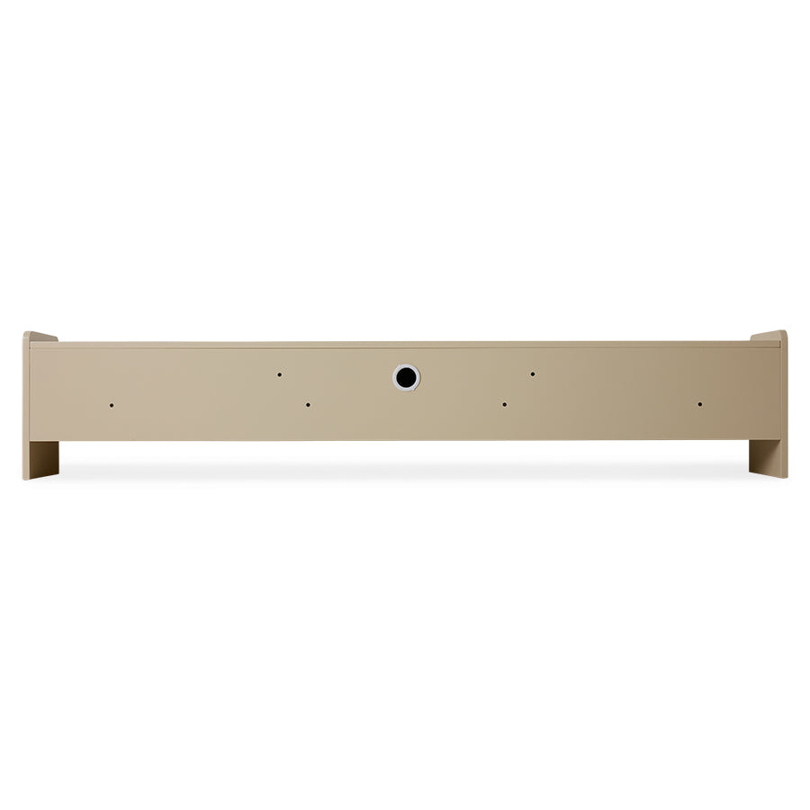 Detail shot of the cream Space Lowboard by HKLIVING