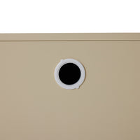 Additional detail view of the Space Lowboard in Sage-Cream by HKLIVING