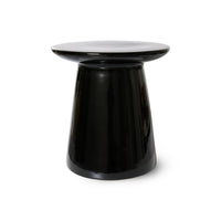 Earthenware Side Table M Black