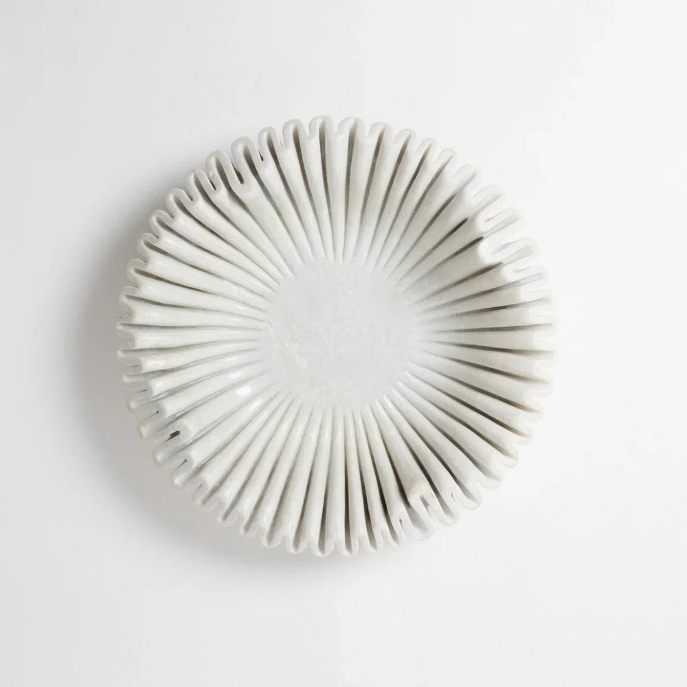 Marble Decorative Bowl White