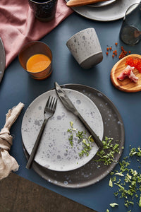 Stoneware Mug in Nordic Grey RAW by Aida – Calm Scandinavian Style for Everyday Rituals