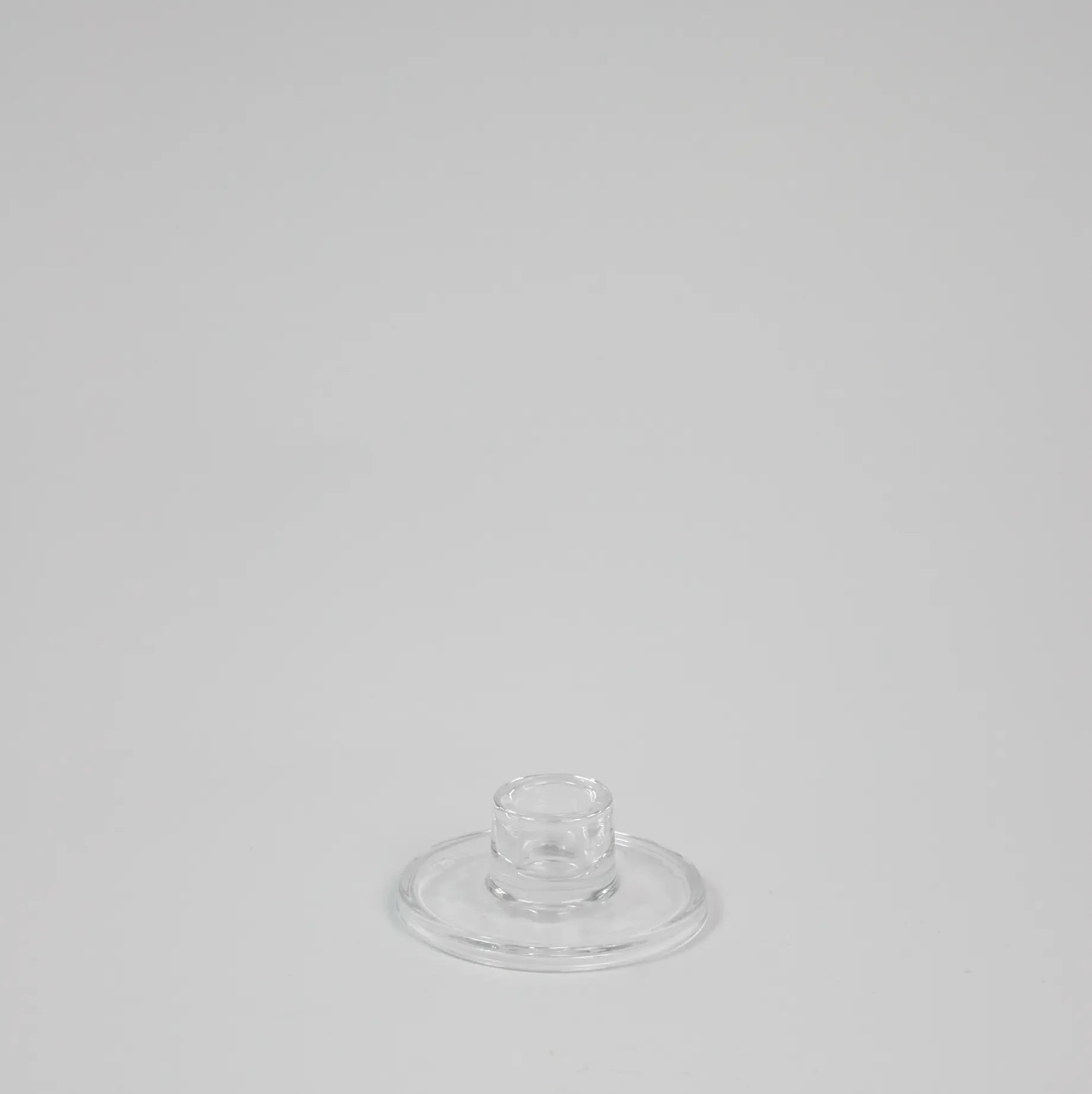 Clear Glass Candle Holder - Isabella by Olsson & Jensen