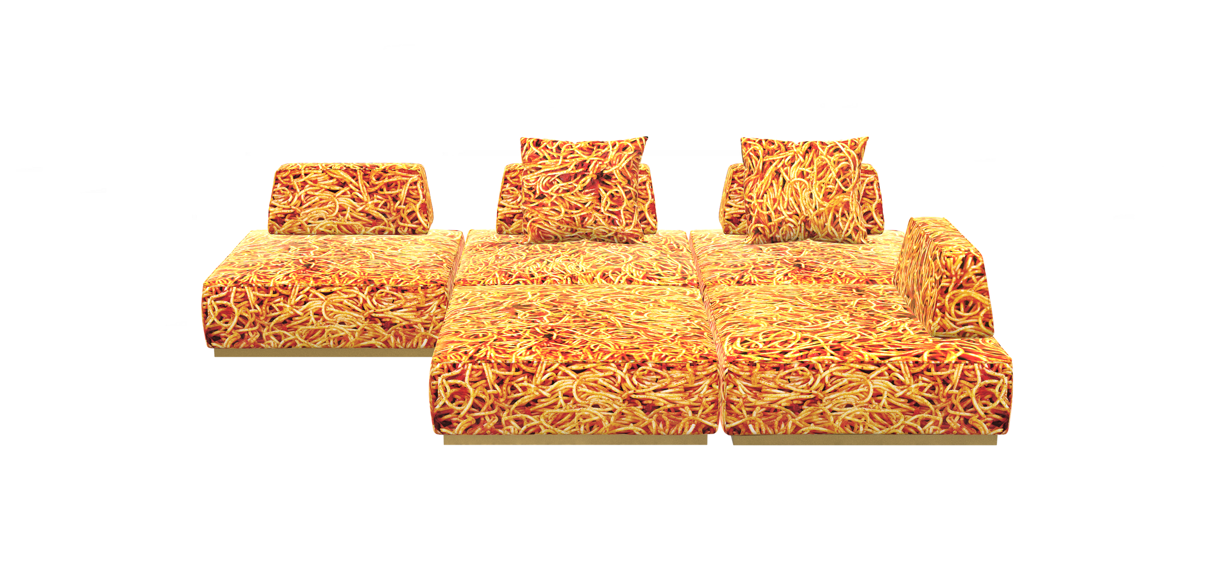 Seletti TOILETPAPER Home Backrest - Mix & Match Modular Seating