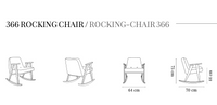 366 Rocking Chair, Handmade by 366 Concept