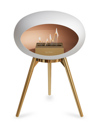 Le Feu Dome Ground Low – Freestanding Bioethanol Fireplace, Classic Size