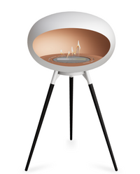 Le Feu Dome Ground High 625 – Freestanding Bioethanol Fireplace (Large 625)