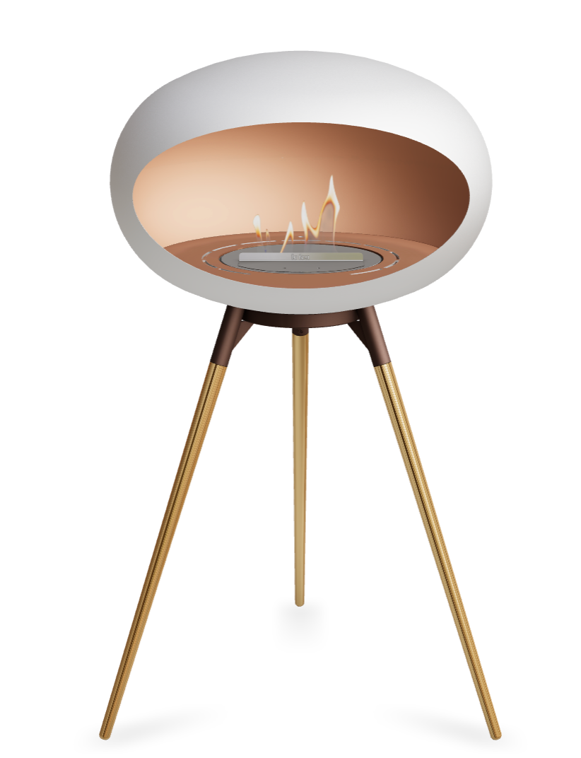 Le Feu Dome Ground High 625 – Freestanding Bioethanol Fireplace (Large 625)
