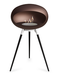 Le Feu Dome Ground High 625 – Freestanding Bioethanol Fireplace (Large 625)