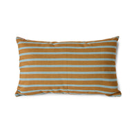 Printed Cushion, Spring by HKLIVING, reverse striped side