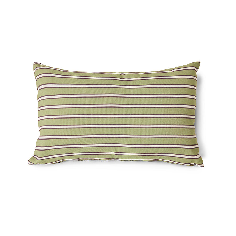 Printed Cushion, Love Letter by HKLIVING, reverse striped side