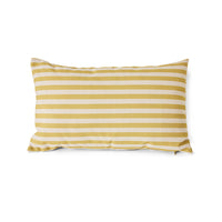 Printed Cushion, Buttercup by HKLIVING, reverse striped side