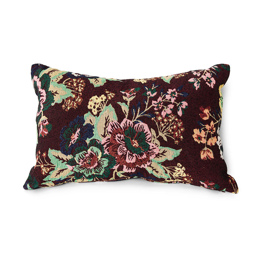 Woven cushion, Night Flower by HKLIVING, packshot