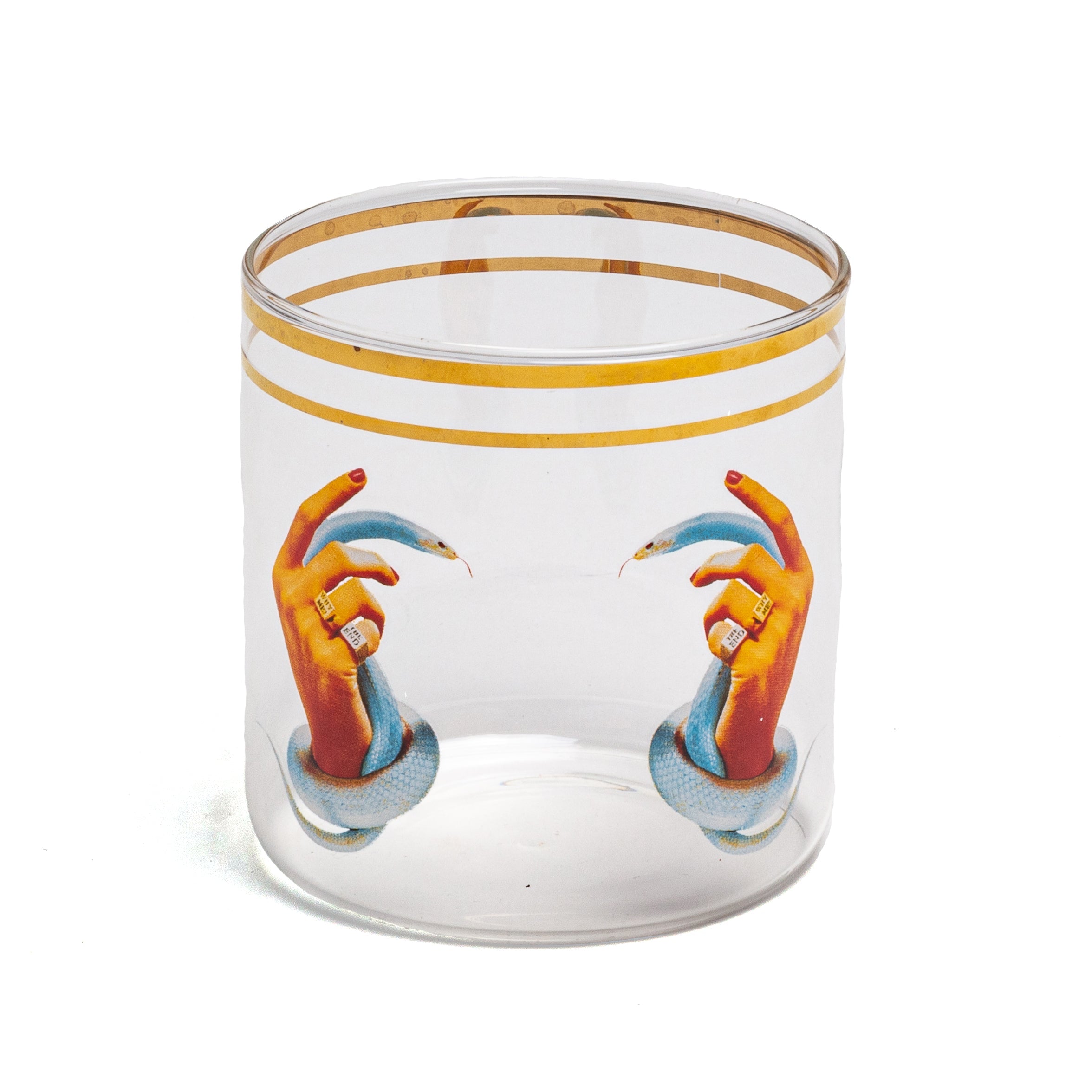 Seletti x TOILETPAPER Glass Water Collection - Surreal Pop Art for Your Table