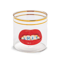 Seletti x TOILETPAPER Glass Water Collection - Surreal Pop Art for Your Table