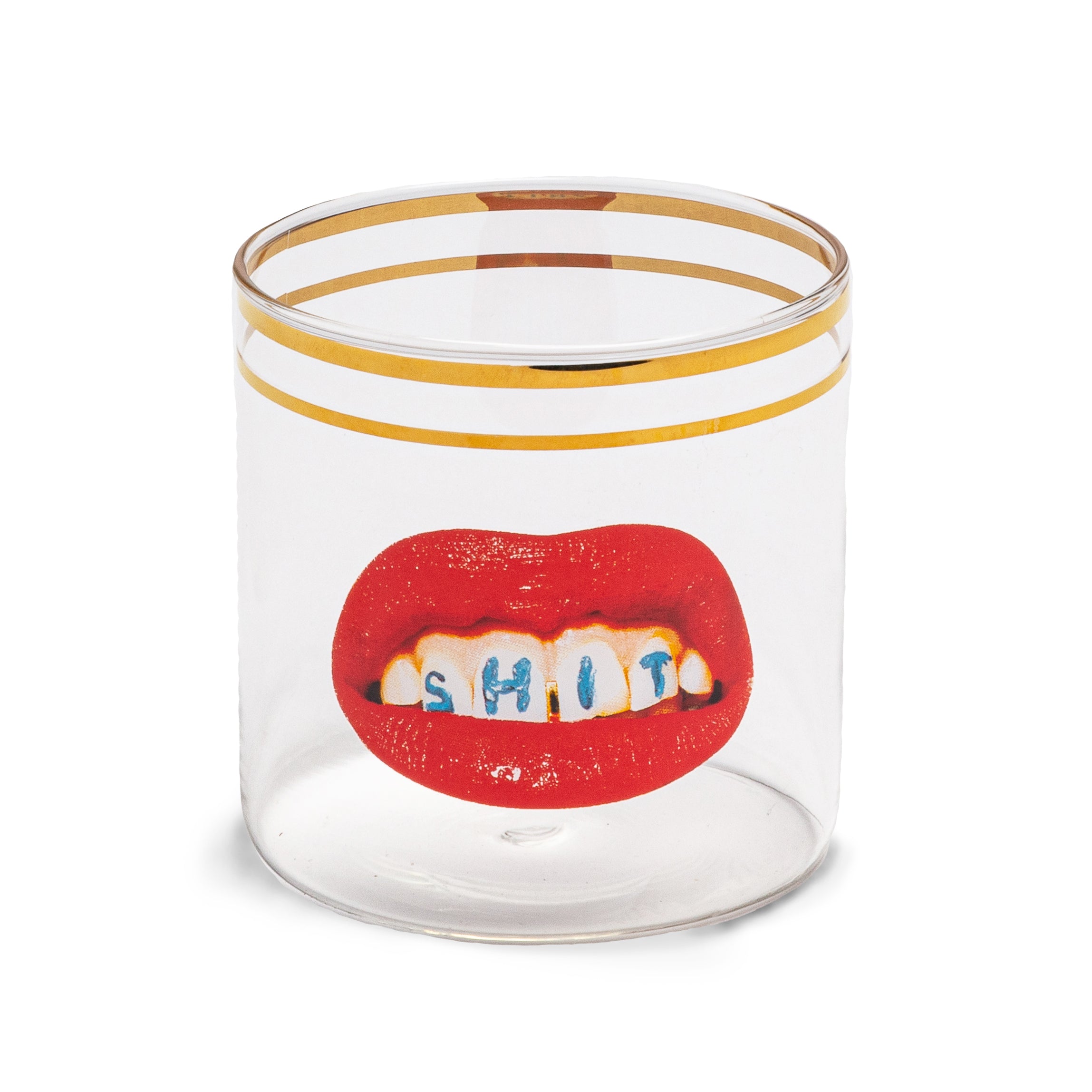 Seletti x TOILETPAPER Glass Water Collection - Surreal Pop Art for Your Table