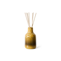 Valencia diffuser product cut-out – yellow glaze stoneware bottle