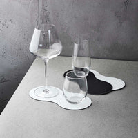 Karim Rashid Recycled Leather Coasters Set of 4