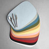 Recycled Leather Placemat 45x30.6cm by Aida – Colourful Designer Style for Everyday Tables