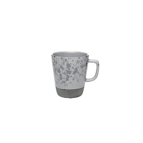 nordic grey stoneware mug with handle by aida for cosy scandinavian kitchen styling
