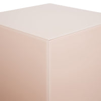 Mirror Block Pillar, Nude, Blush Pink by HKLIVING, Mirror Pedestal, Mirror Column