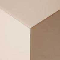 Mirror Block Pillar, Nude, Blush Pink by HKLIVING, Mirror Pedestal, Mirror Column