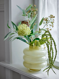 Bloomingville brown allium stem in mixed floral display