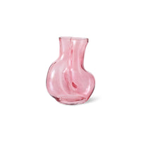 Gleam Glass Vase – Rose – Elegant Pink Glass Vase by HKLIVING