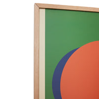 Framed Artwork, L'orange (85x65cm)