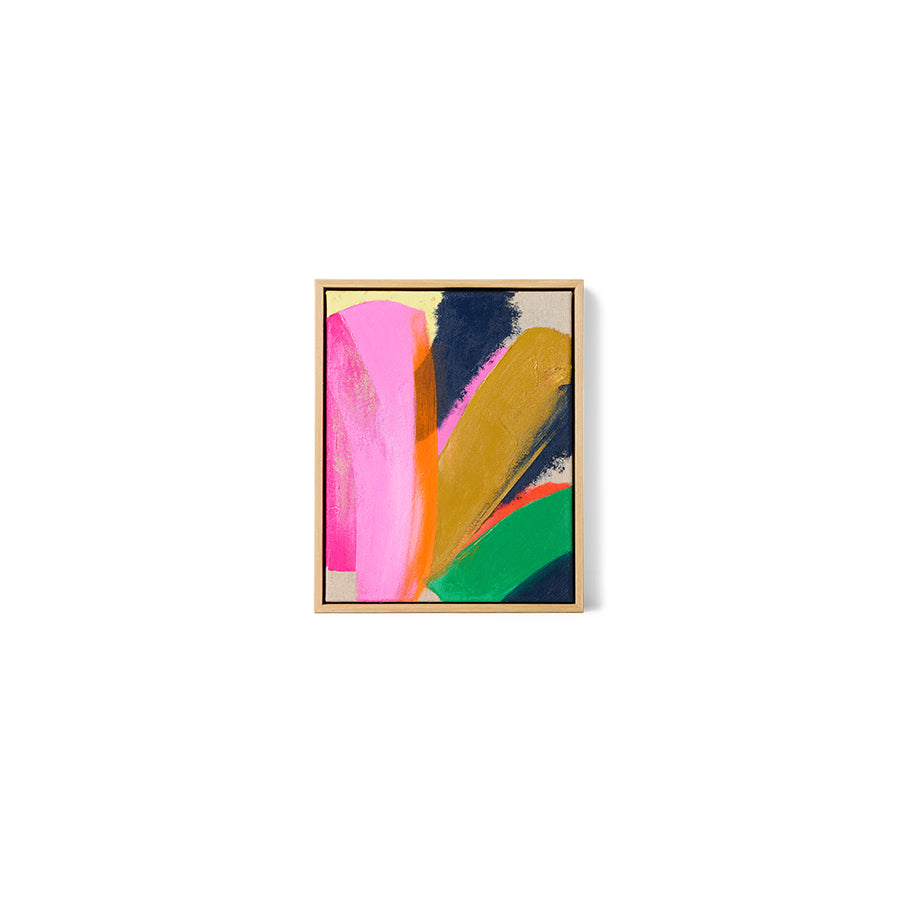 HKLIVING Bright Lights framed artwork front view on white background