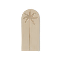Palm, Stoneware Wall Tile, Wall Art, Cream Wall Decor from HKLIVING