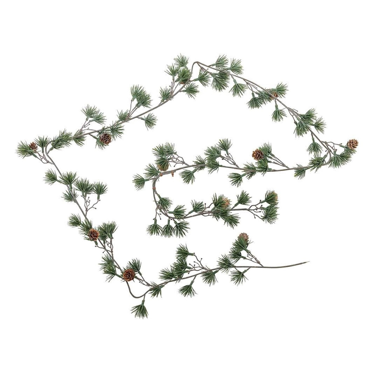 Cedar Garland in Green with Pine Cones, Over 2 Metre Artificial Christmas Garland