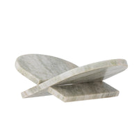 Decorative marble magazine holder for calm, design-led interiors