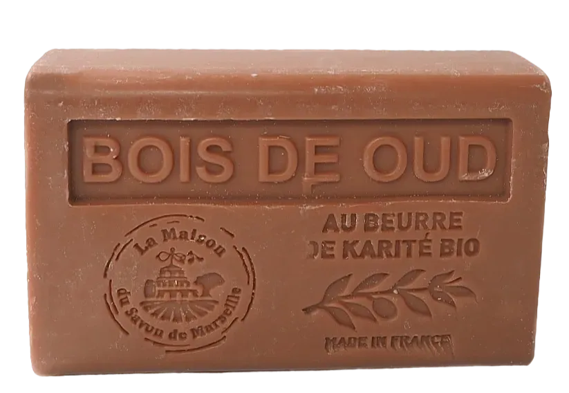 La Maison du Savon de Marseille Bois d'Oud woody oud soap bar, alternative view