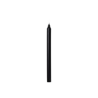 Broste Copenhagen Rustic Taper Candle in black on a white background