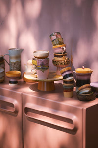 Compact blush pink dresser from the Space Cabinet collection by hkliving, perfect for small spaces and storage