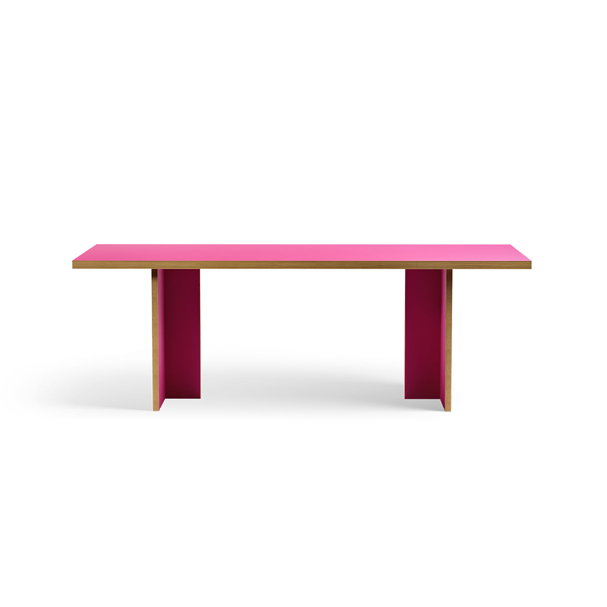 rectangular 220cm dining table by HKLIVING as a cut-out product image for modern interior styling
